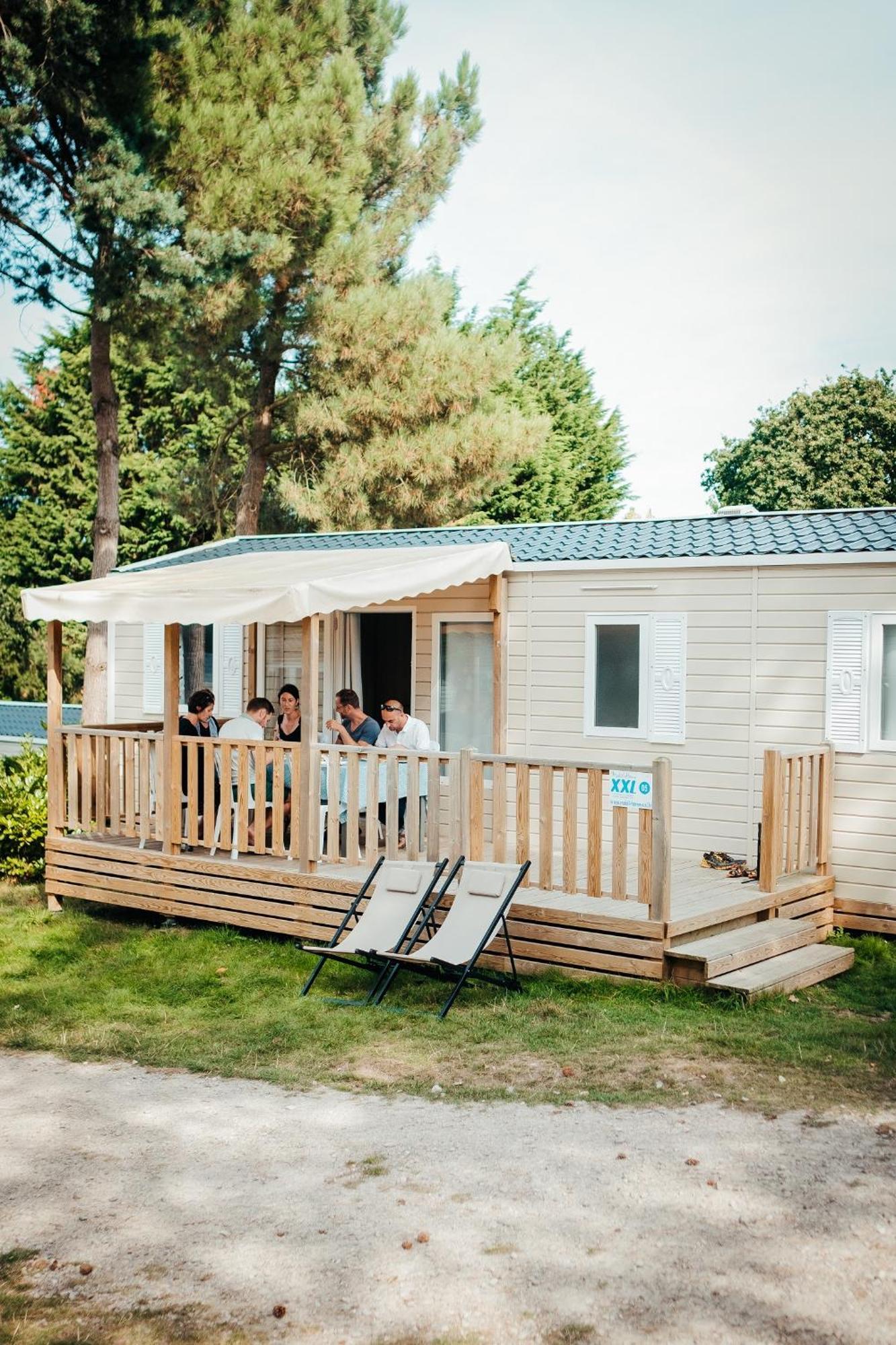 Mobil Home Xxl 4 Chambres - Camping Le Viaduc Μιλό Εξωτερικό φωτογραφία